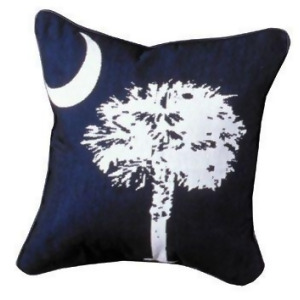 South Carolina Palmetto State Flag Decorative Throw Pillow 17 x 17 - All