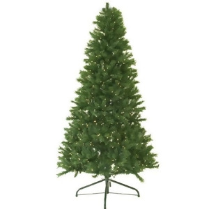 9' Pre-Lit Canadian Pine Artificial Christmas Tree Clear Lights - All