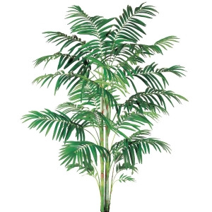 10' Tropical Decorative Artificial Areca Palm Tree - All