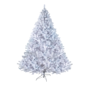 7.5' Pre-Lit White Cedar Pine Artificial Christmas Tree Blue Lights - All