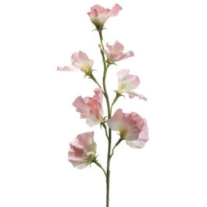 Pack of 24 Pink and Cream Sweetpea Flower Artificial Floral Craft Sprays 22 - All