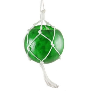 11.5 Lighted Roped Green Ball Outdoor Christmas Decoration Clear Lights - All