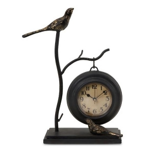 12 Charming Bird Branch Design Hanging Table Clock - All