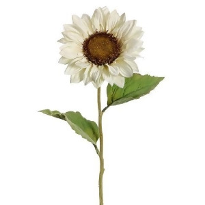 Pack of 12 White Sunflower Artificial Floral Craft Sprays 25 - All