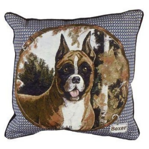 Boxer Dog Animal Decorative Throw Pillow 17 x 17 - All
