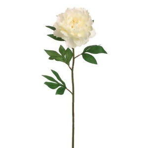 Pack of 12 Cream Colored Peony Flower Artificial Floral Craft Sprays 27 - All
