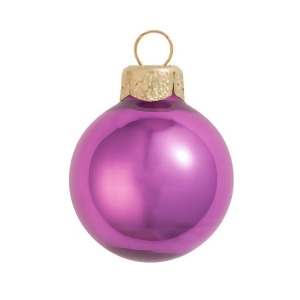 12Ct Pearl Dusty Rose Pink Glass Ball Christmas Ornaments 2.75 70mm - All