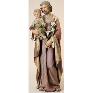 36 Joseph's Studio Renaissance Collection St. Joseph with Baby Jesus Figure - All