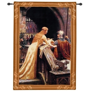 Lady Messenger Cotton Woven Wall Art Hanging Tapestry 35 x 26 - All