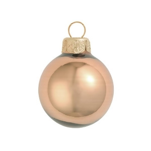4Ct Shiny Chocolate Brown Glass Ball Christmas Ornaments 4.75 120mm - All