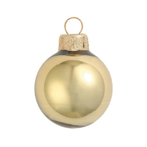 Shiny Antique Gold Glass Ball Christmas Ornament 7 180mm - All