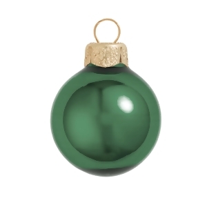 Shiny Emerald Green Glass Ball Christmas Ornament 7 180mm - All