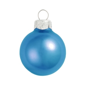 Metallic Cobalt Blue Glass Ball Christmas Ornament 7 180mm - All