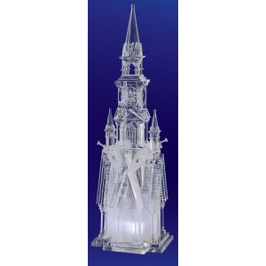 Pack of 2 Icy Crystal Decorative Religious Four Angel Cathedral Figurines 17.5 - All