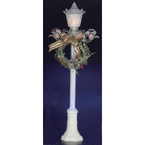 Pack of 2 Icy Crystal Illuminated Decorative Christmas Street Lamps 24 - All