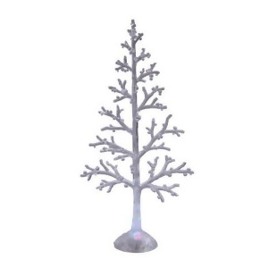 Pack of 2 Icy Crystal Decorative Illuminated Christmas Winter Tree Figures 23 - All