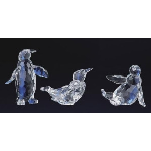 Club Pack of 12 Icy Crystal Decorative Christmas Penguin Figurines 4 - All