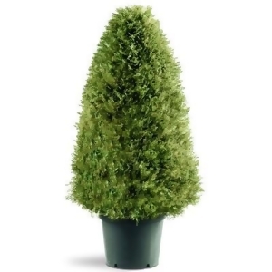 30 Potted Artificial Rounded Triangular Juniper Topiary Tree - All