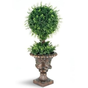 36 Potted Artificial Tea Leaf Ball Topiary Tree - All