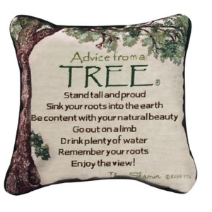 12.5 Advice from A Tree Square Throw Pillow - All
