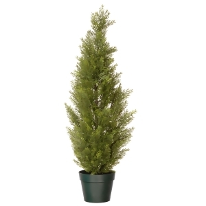 36 Potted Artificial Arborvitae Topiary Tree - All