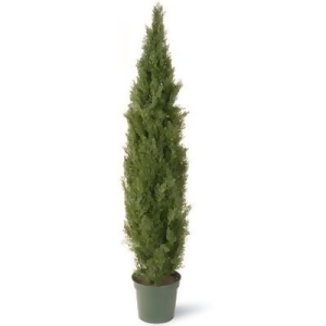 72 Potted Artificial Arborvitae Topiary Tree - All