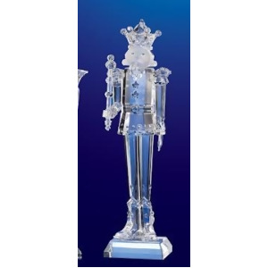 Club Pack of 12 Icy Crystal Decorative Christmas Nutcracker Figurines 6.5 - All
