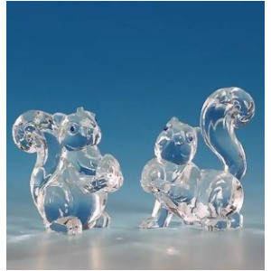 Club Pack of 12 Icy Crystal Decorative Squirrel Figurines 3 - All
