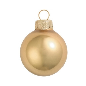 2Ct Metallic Gold Glass Ball Christmas Ornaments 6 150mm - All