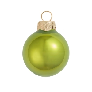 Pearl Green Kiwi Glass Ball Christmas Ornament 7 180mm - All