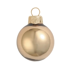 Shiny Gold Glass Ball Christmas Ornament 7 180mm - All