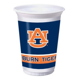 96 Ncaa Auburn University Tigers Plastic Drinking Tailgate Party Cups 20 oz. - All