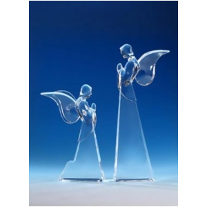 Pack of 2 Icy Crystal Decorative Christmas Butterfly Angel Figurines 12 - All