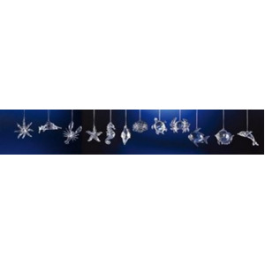 Club Pack of 48 Icy Crystal Decorative Sea Creature Ornaments 3.5 - All