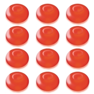 Club Pack of 12 Battery Operated Led Red Waterproof Floating Blimp Lights - All