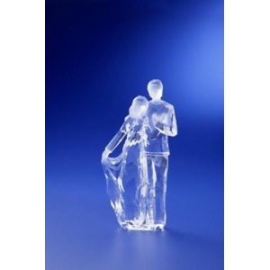 Pack of 6 Icy Crystal Decorative Young Couple Figurines 7.5 - All