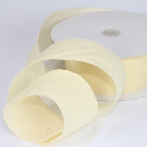 Versatile Velvet Creamy Ivory Indoor/Outdoor Wired Craft Ribbon 3 x 50 Yards - All