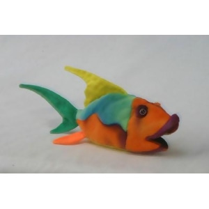Set of 4 Lifelike Handcrafted Extra Soft Plush Colorful Fish Stuffed Animals 9 - All