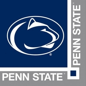 240 Ncaa Penn State Nittany Lions 2-Ply Tailgating Party Beverage Napkins - All