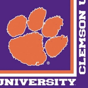 Club Pack of 240 Ncaa Clemson Tigers 2-Ply Tailgating Party Lunch Napkins - All