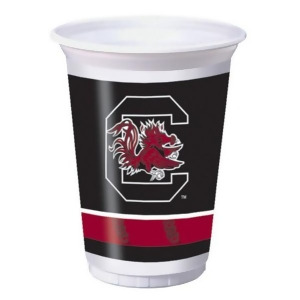 96 Ncaa South Carolina Gamecocks Plastic Drinking Tailgate Party Cups 20 Ounces - All