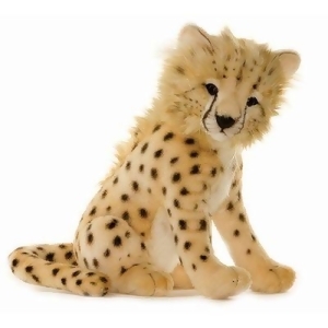 Set of 3 Lifelike Handcrafted Extra Soft Plush Cheetah Cub Stuffed Animals 12.5 - All