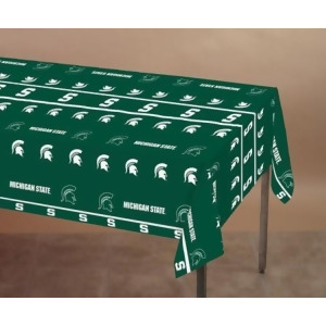12 Ncaa Michigan State Spartans Tailgating Banquet Table Cloths 54 x 108 - All