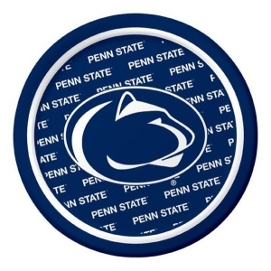Pack of 96 Ncaa Penn State Nittany Lions Round Tailgate Party Paper Plates 7 - All