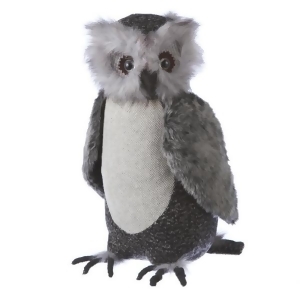 15.5 Country Cabin Large Soft Plush Gray Owl Stuffed Animal Figure - All