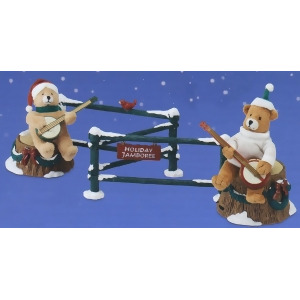 Mr. Christmas Animated Musical Dueling Banjo Bears Decoration #77581 - All