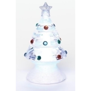 Club Pack of 24 Led Multi-Dot Christmas Tree Table Top Figurines 3.5 - All