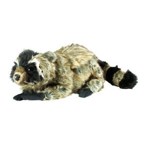 26 Extra Soft and Cuddly Plush Black and Brown Raccoon Stuffed Animal Hug - All