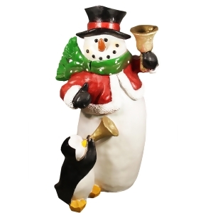 46.5 Commercial Size Snowman with Penguin Christmas Display Decoration - All