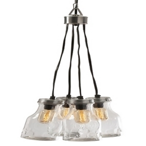 12 Cavano Rural Farm House Style Glass Bottle Cluster Pendant Ceiling Light - All